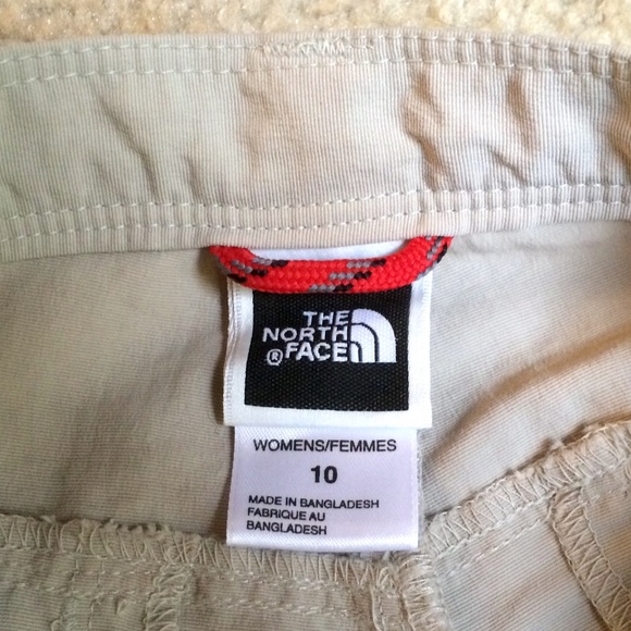 THE NORTH FACE patterned khaki shorts--10 - Picture 3 of 3